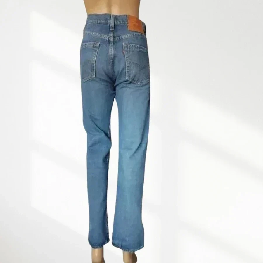 Levi's 501 - rechte pasvorm - hoge taille - rekbaar - nieuwstaat w29 L32 – photo 3